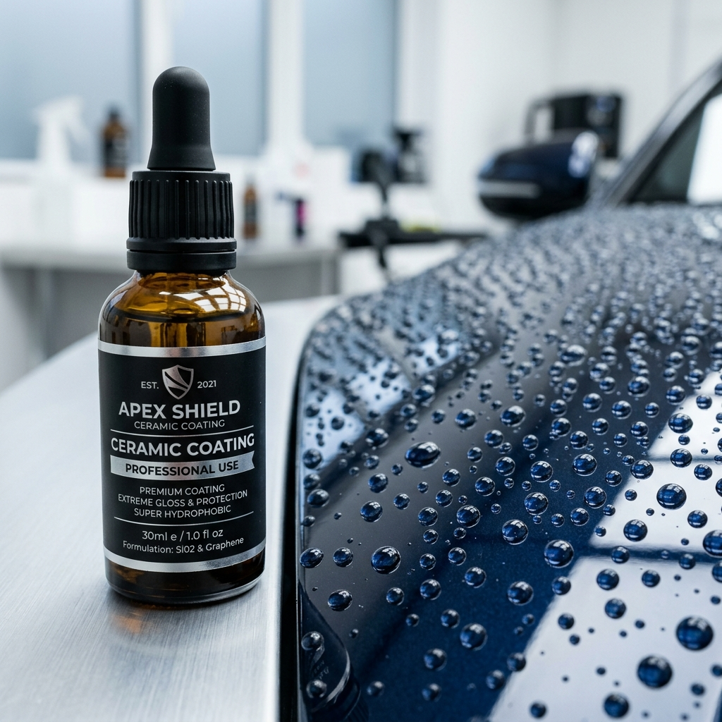 After Ceramic Coating: Water Beading