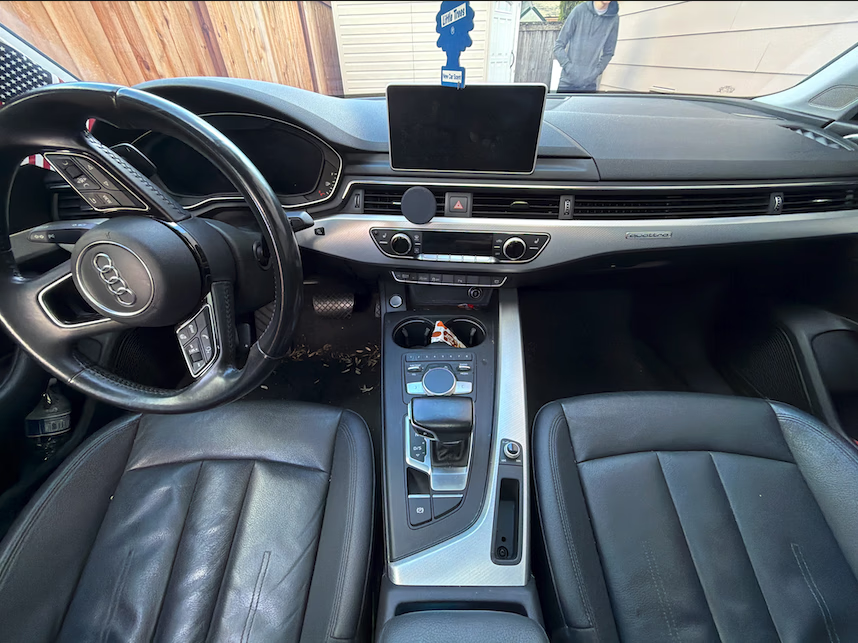 After: Rear Seat Detailing & Shampoo